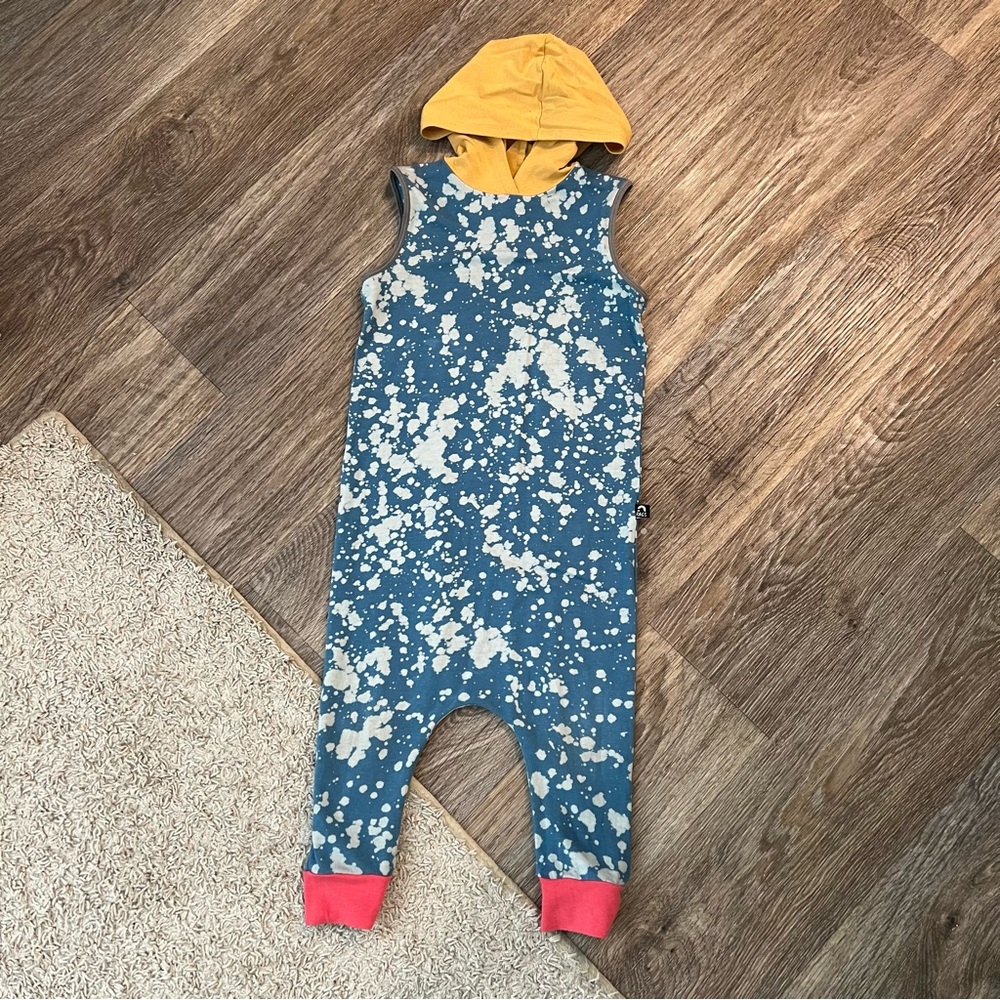 Rags OG Acid Washed Hooded Romper